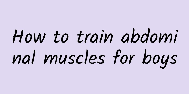 How to train abdominal muscles for boys