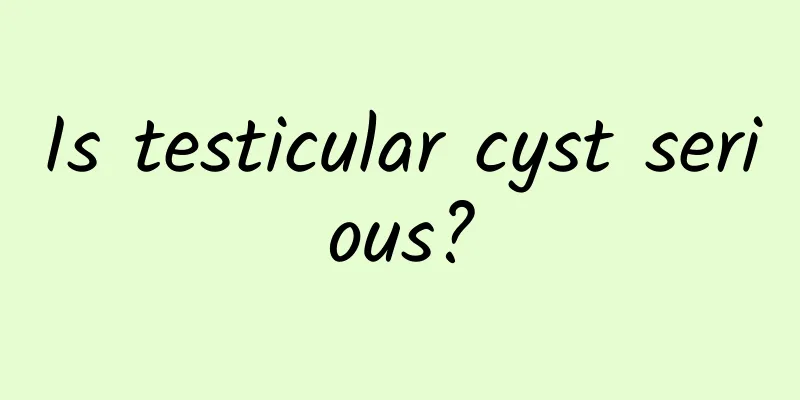 Is testicular cyst serious?