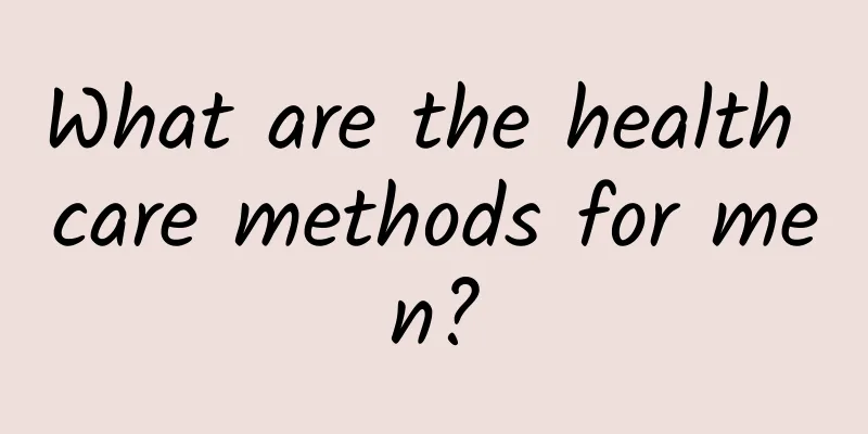 What are the health care methods for men?