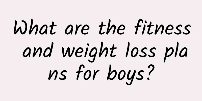 What are the fitness and weight loss plans for boys?