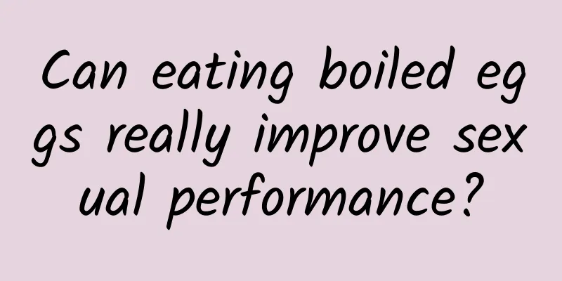 Can eating boiled eggs really improve sexual performance?