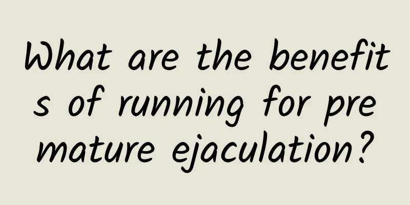 What are the benefits of running for premature ejaculation?
