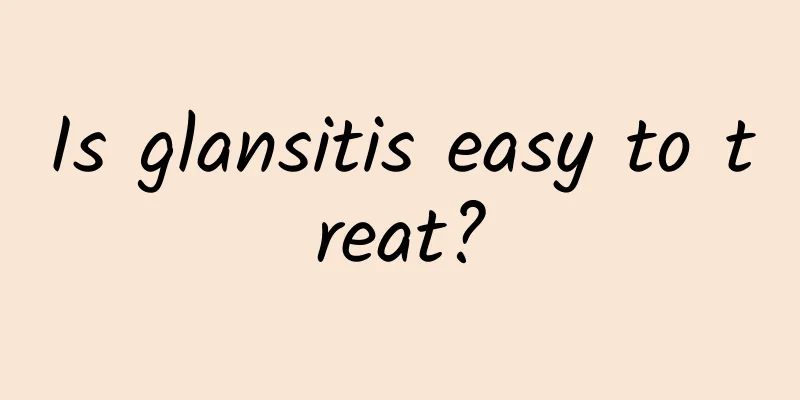 Is glansitis easy to treat?