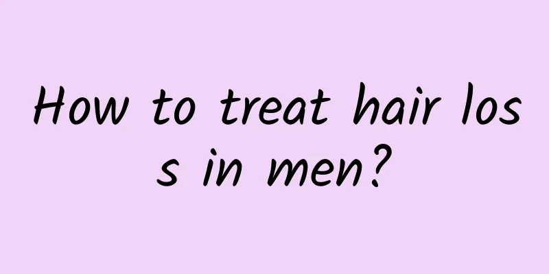 How to treat hair loss in men?