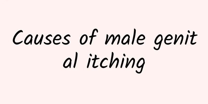 Causes of male genital itching
