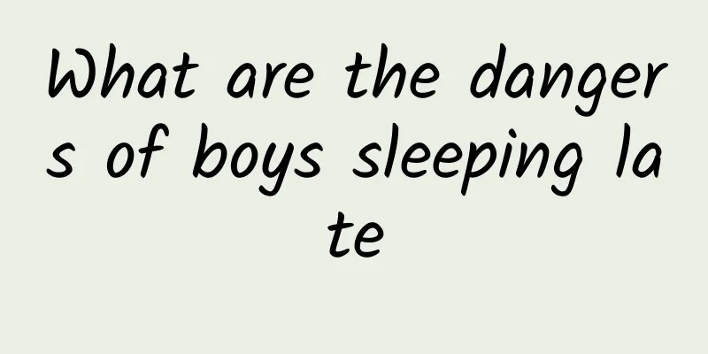 What are the dangers of boys sleeping late