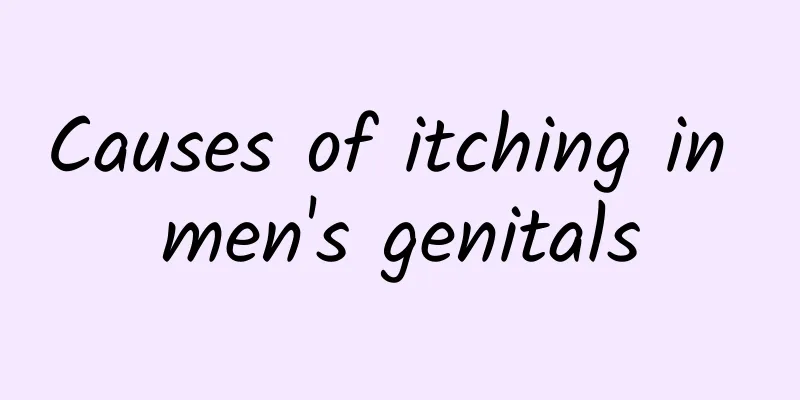 Causes of itching in men's genitals