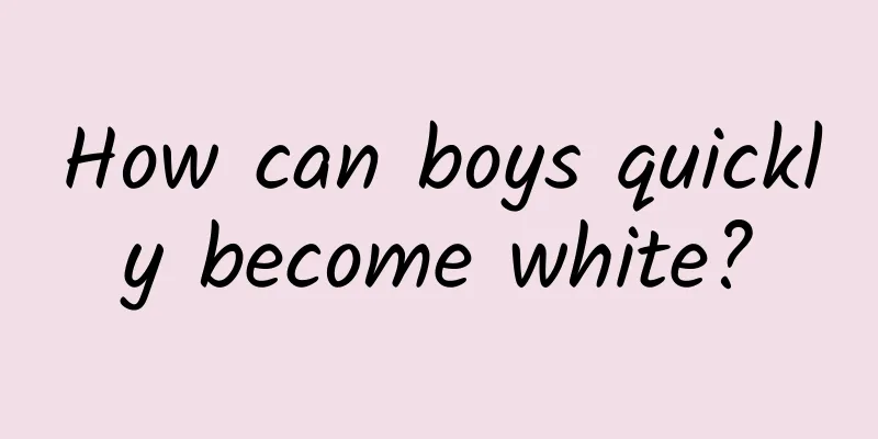 How can boys quickly become white?
