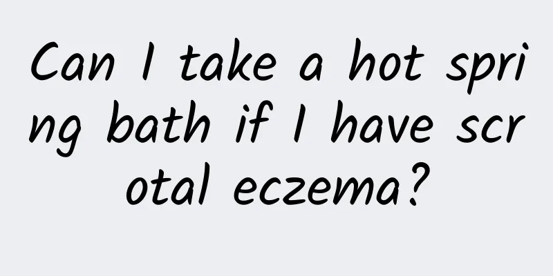 Can I take a hot spring bath if I have scrotal eczema?