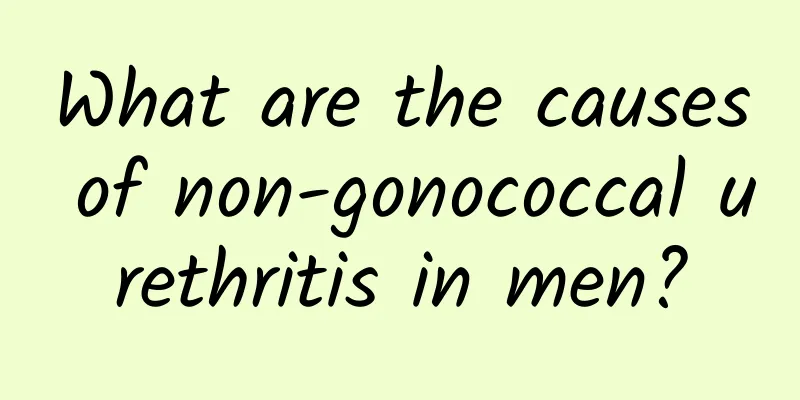 What are the causes of non-gonococcal urethritis in men?