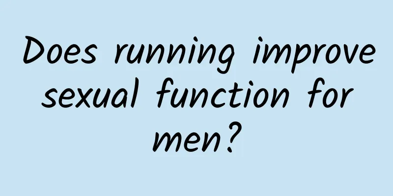 Does running improve sexual function for men?