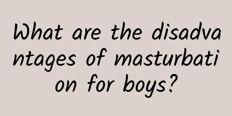 What are the disadvantages of masturbation for boys?
