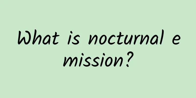 What is nocturnal emission?