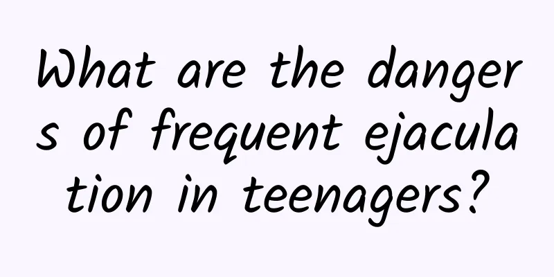 What are the dangers of frequent ejaculation in teenagers?