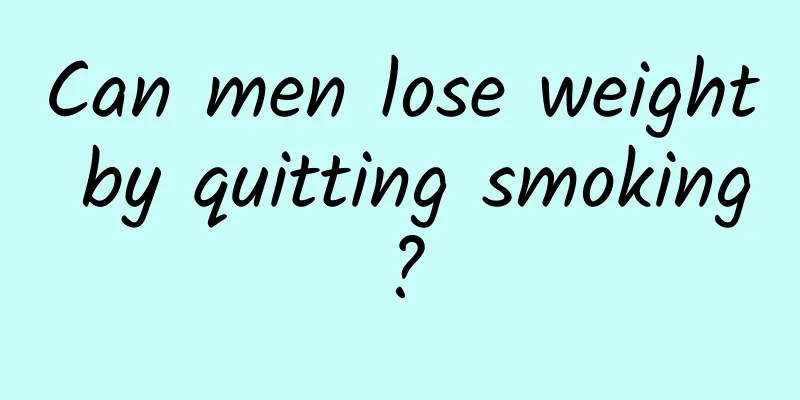 Can men lose weight by quitting smoking?