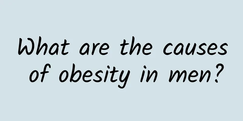 What are the causes of obesity in men?