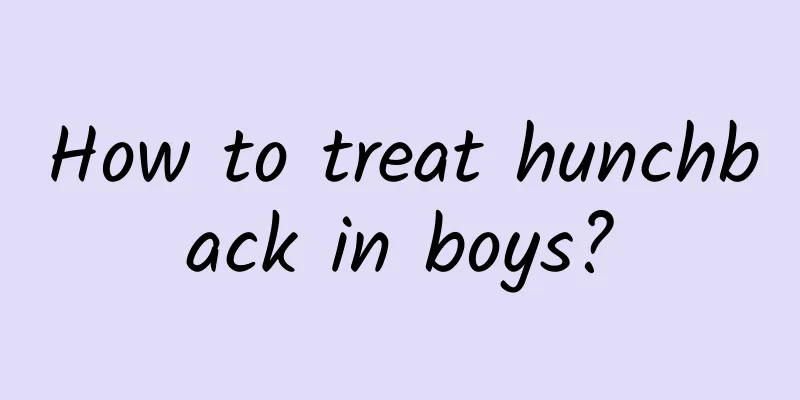 How to treat hunchback in boys?