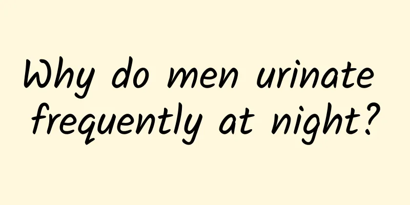 Why do men urinate frequently at night?