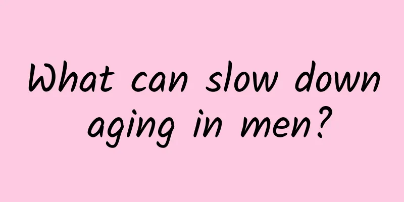 What can slow down aging in men?
