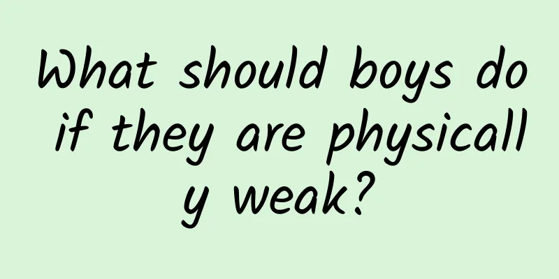 What should boys do if they are physically weak?