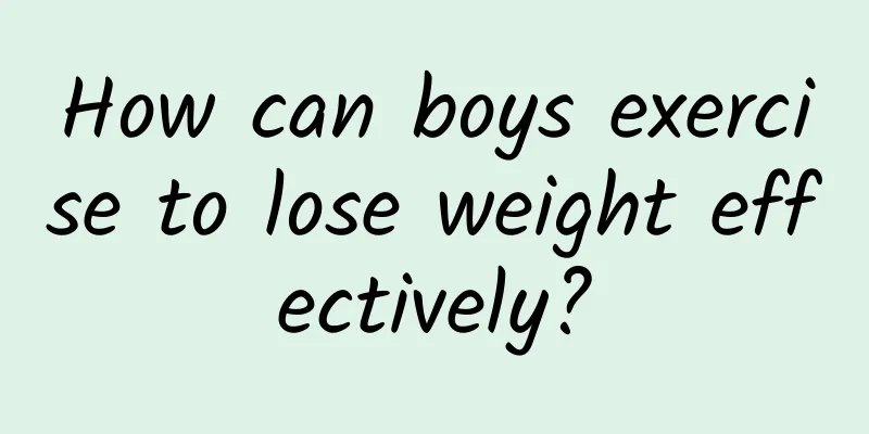 How can boys exercise to lose weight effectively?