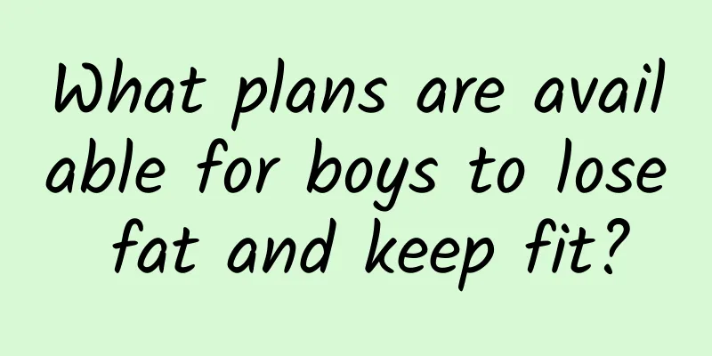 What plans are available for boys to lose fat and keep fit?