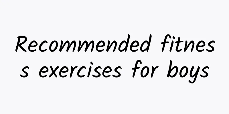 Recommended fitness exercises for boys
