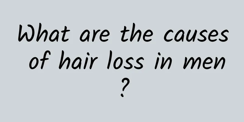What are the causes of hair loss in men?