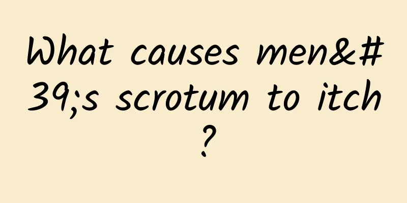 What causes men's scrotum to itch?