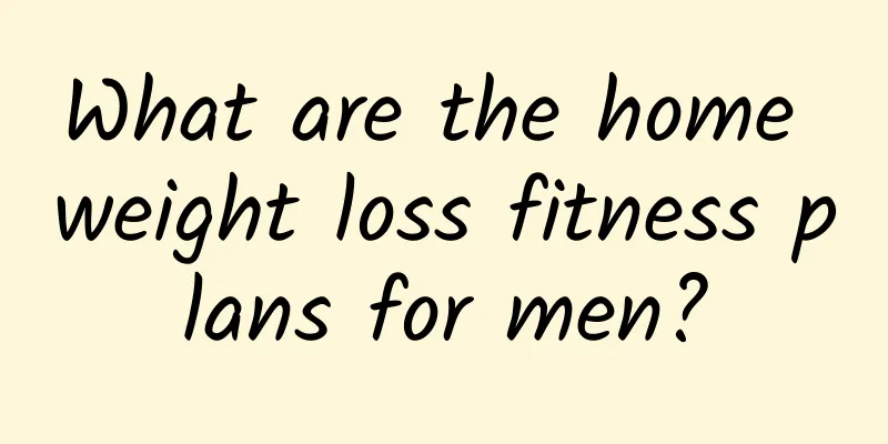 What are the home weight loss fitness plans for men?