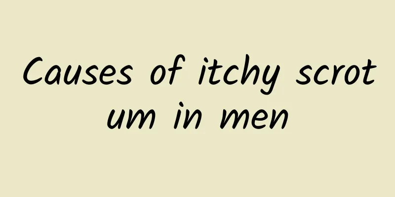 Causes of itchy scrotum in men