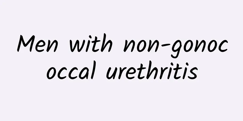Men with non-gonococcal urethritis