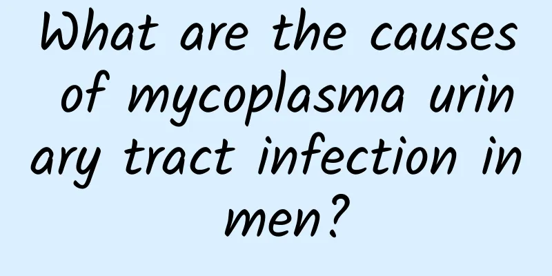 What are the causes of mycoplasma urinary tract infection in men?