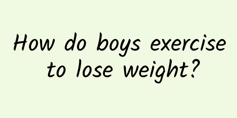 How do boys exercise to lose weight?