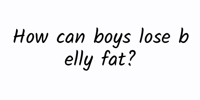 How can boys lose belly fat?