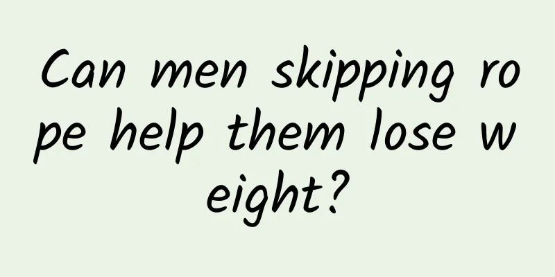 Can men skipping rope help them lose weight?