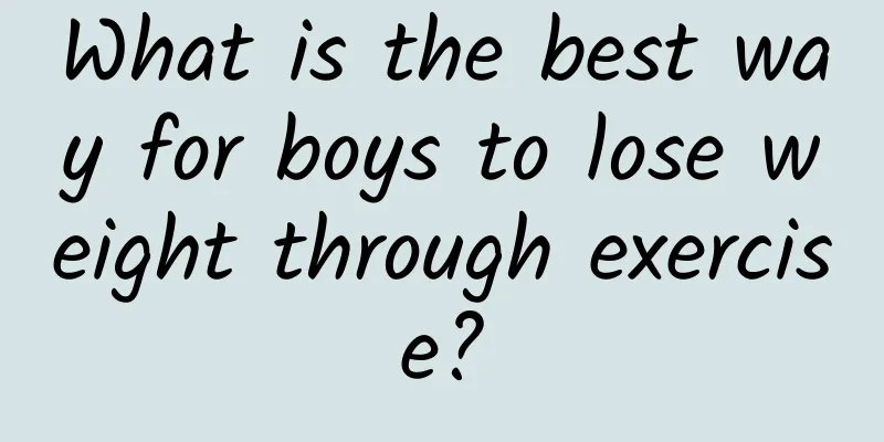 What is the best way for boys to lose weight through exercise?