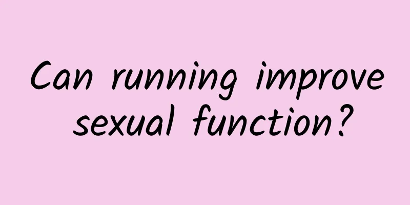 Can running improve sexual function?
