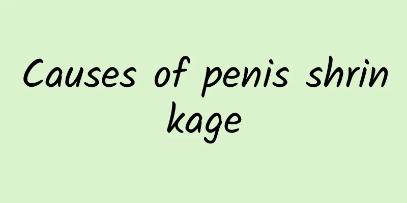 Causes of penis shrinkage