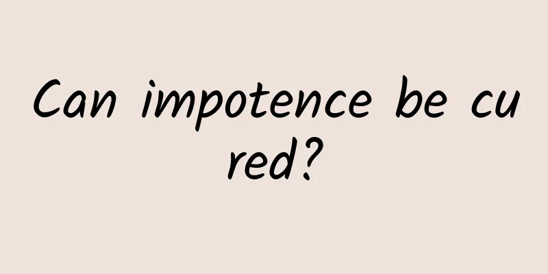 Can impotence be cured?