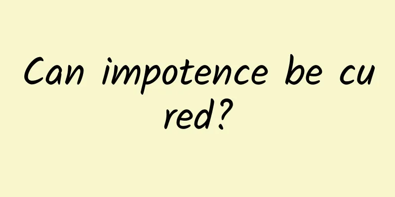 Can impotence be cured?