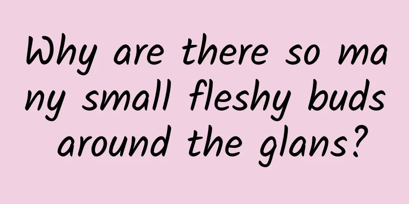 Why are there so many small fleshy buds around the glans?