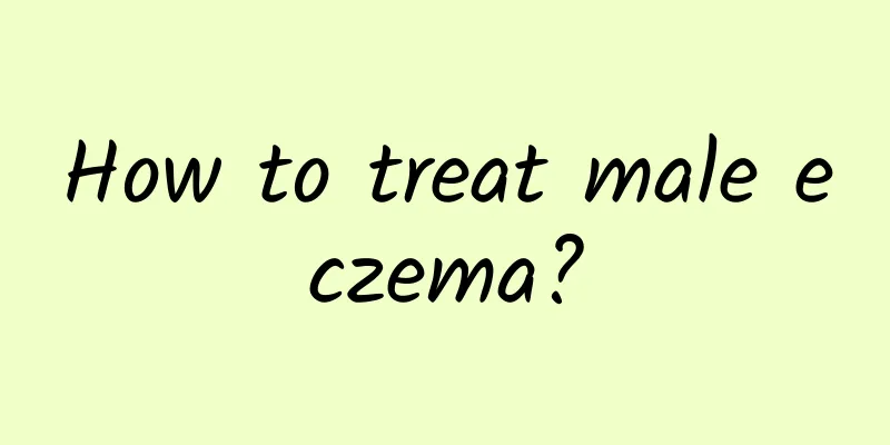 How to treat male eczema?