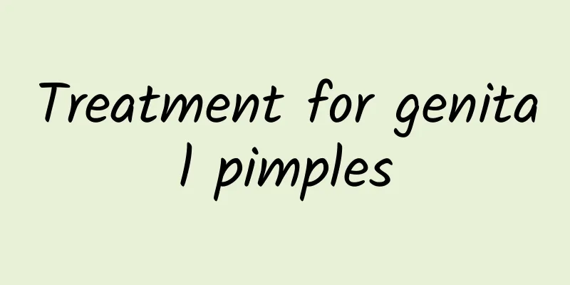 Treatment for genital pimples
