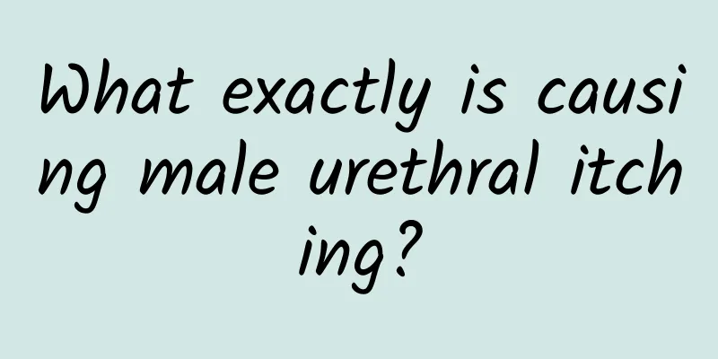 What exactly is causing male urethral itching?