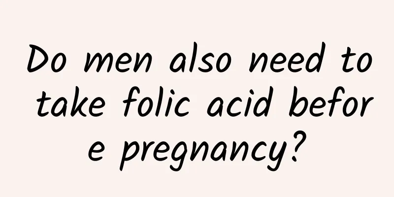 Do men also need to take folic acid before pregnancy?