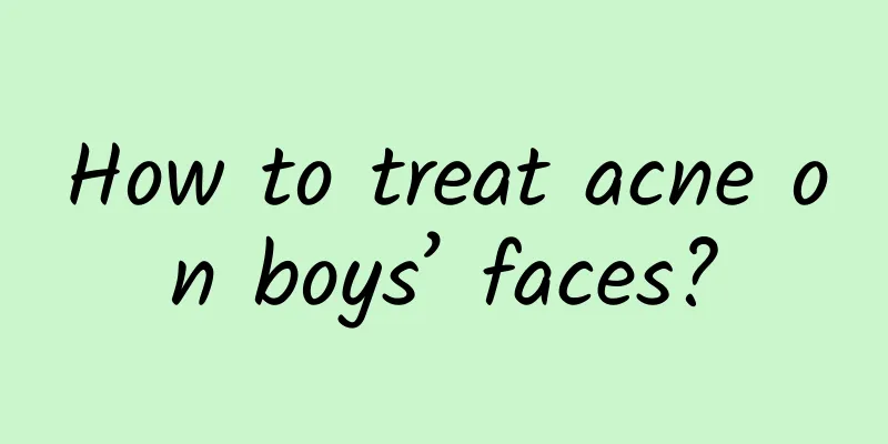 How to treat acne on boys’ faces?