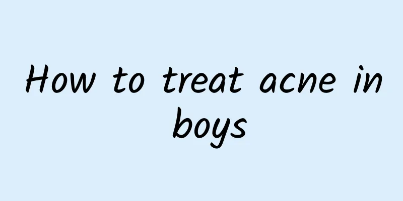 How to treat acne in boys