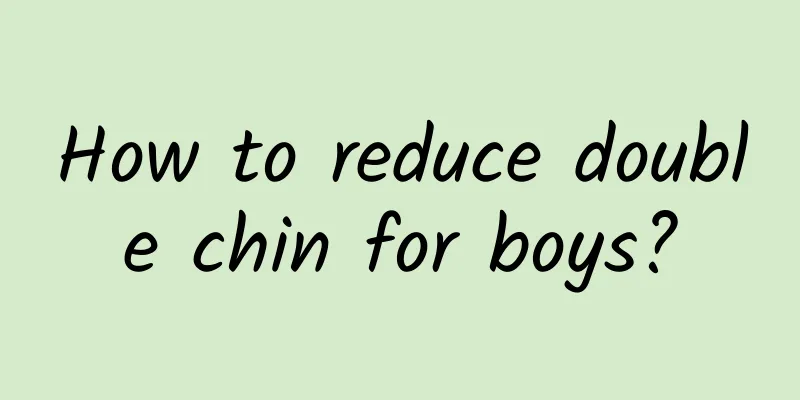 How to reduce double chin for boys?