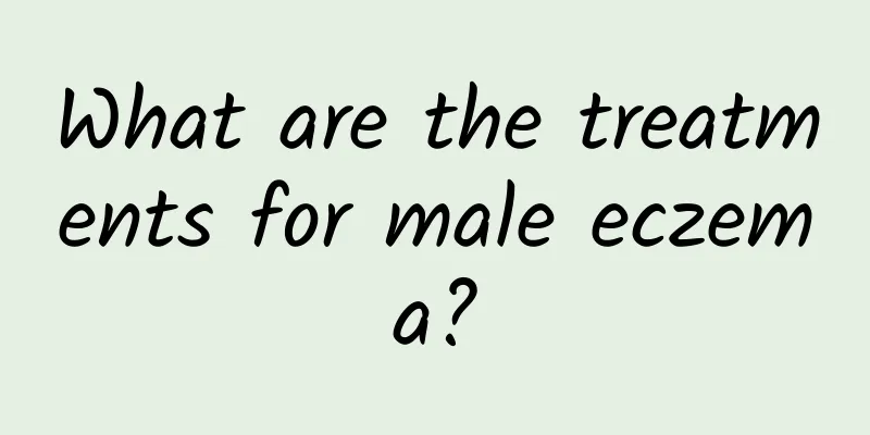 What are the treatments for male eczema?
